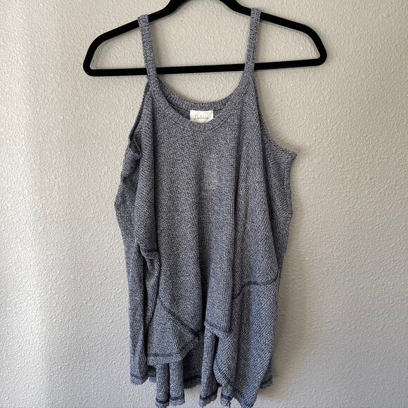 Anthropologie Deletta Millipa Oversize High Low Cold Shoulder Pullover Blouse XS - Picture 7 of 12